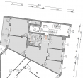 Büro in guter Lage in Mitte - Grundriss