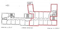 Exklusive Büroflächen - Nähe Bhf Friedrichstraße - Grundriss 1. OG